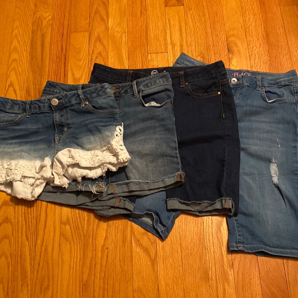 4 Pairs Variety Size 16 Girl’s shorts